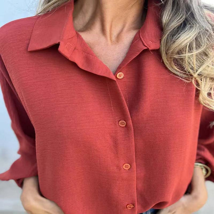 Isola - Elegante Bluse mit Knopfleiste