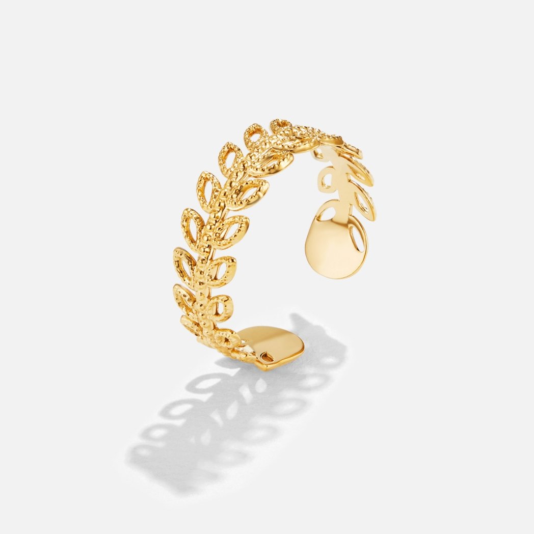 Blatt-Ring Summer Bloom