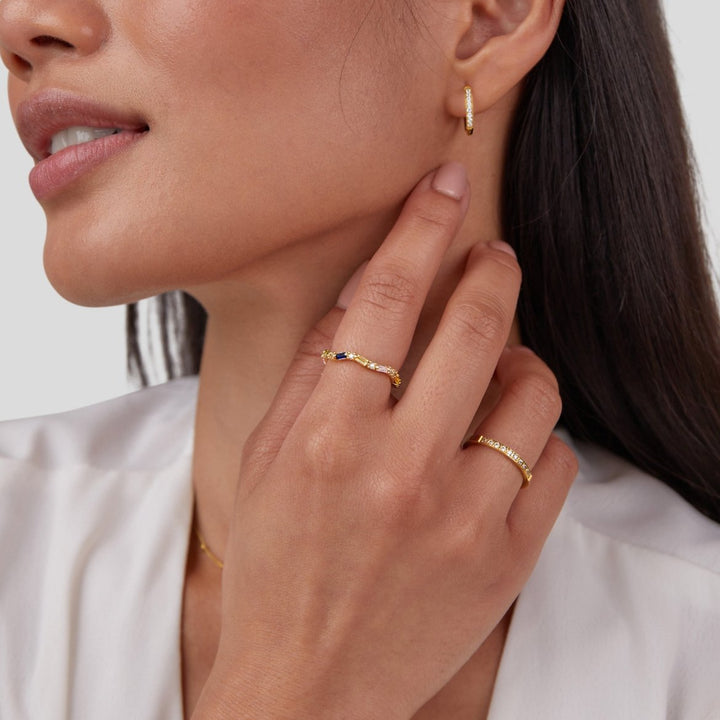 Ring aus Kristall mit zeitloser Schönheit