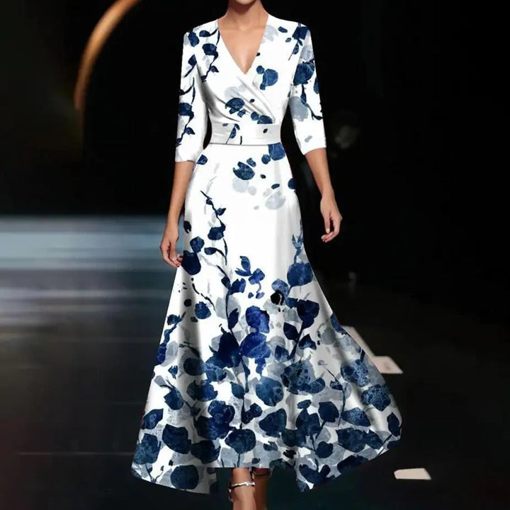 Ysa | Elegantes Kleid mit floralem Design