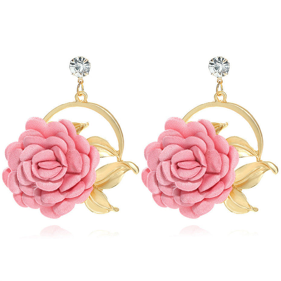 Bellccini Ohrringe mit Strass RoseGlow
