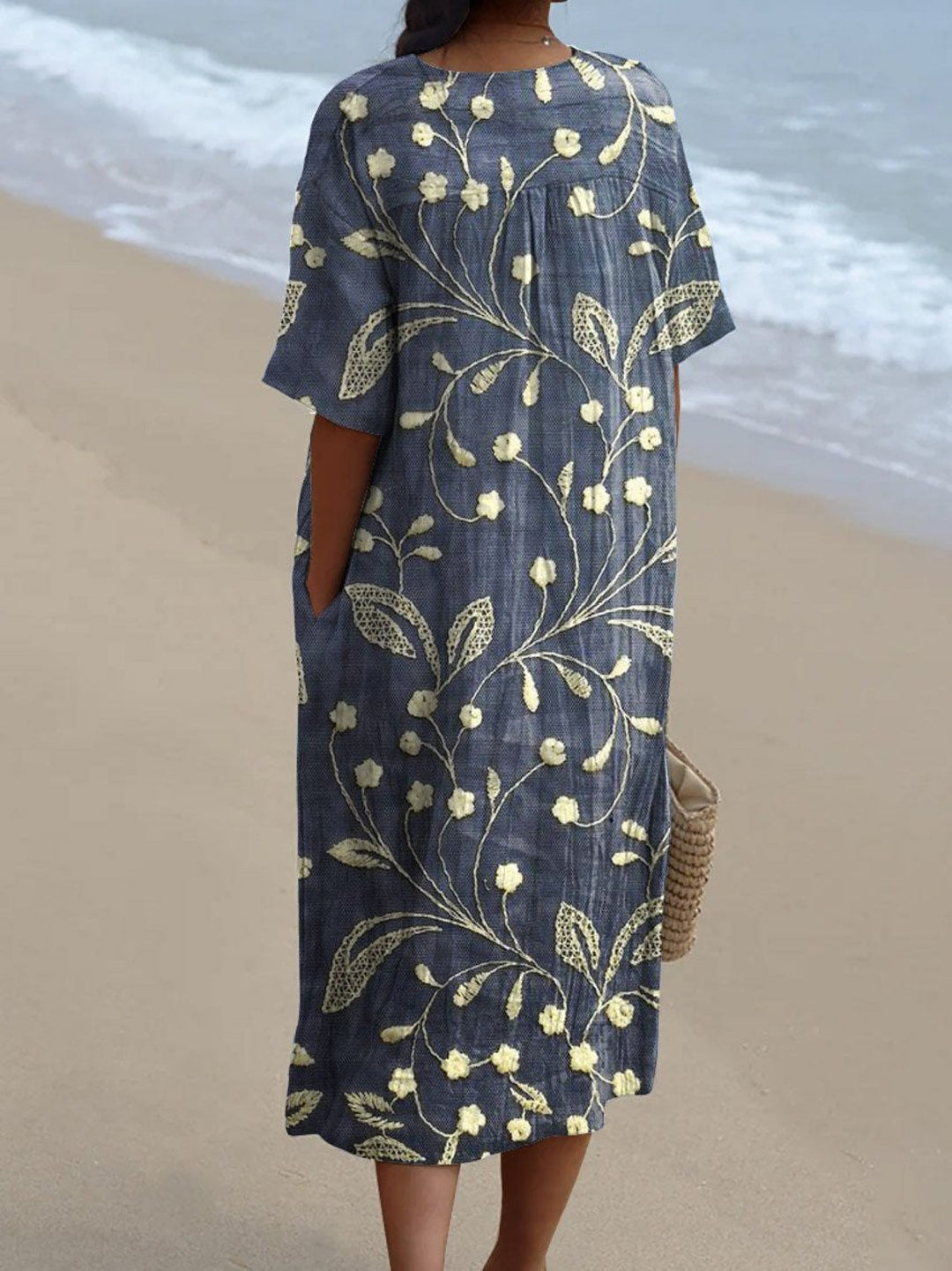 Lieke - Retro Floral Dress