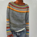 Izzel - Gemütlicher Fair Isle Pullover